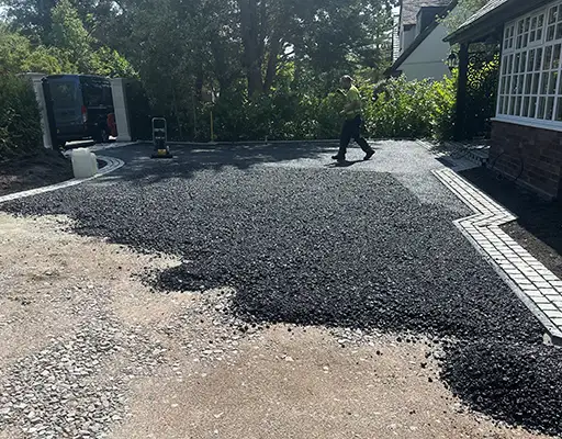 Space Groundworks is an experienced groundwork contractor specialising in tarmacadam surfaces for commercial and residential projects throughout the North West and further afield.