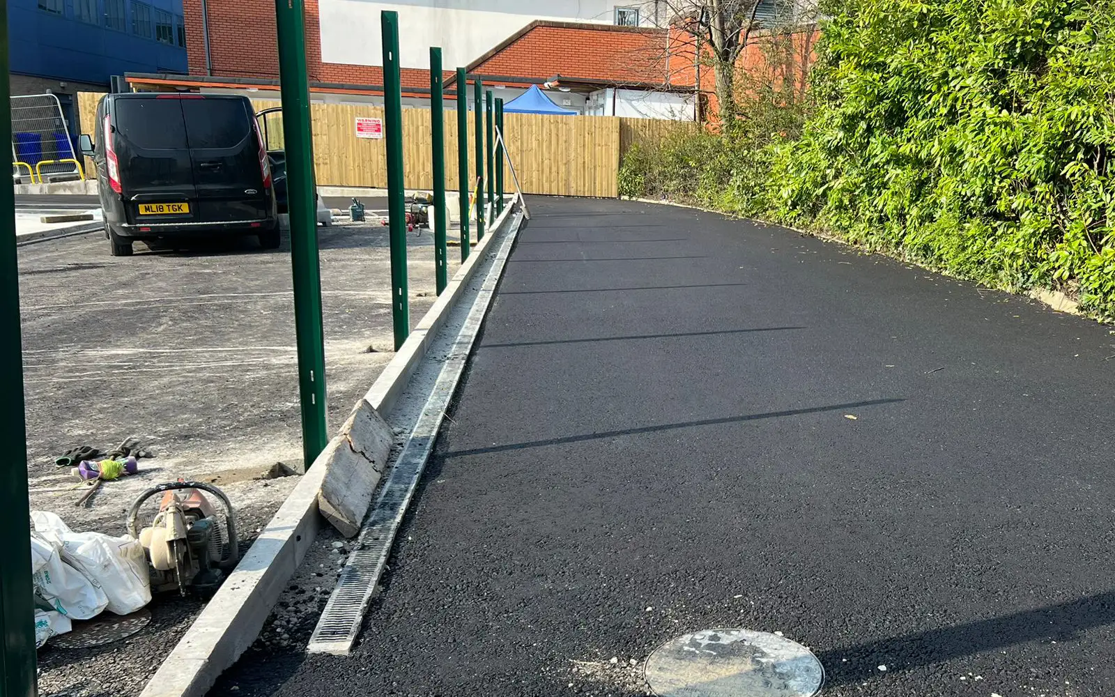 Space Groundworks is an experienced groundwork contractor specialising in tarmacadam surfaces for commercial and residential projects throughout the North West and further afield.